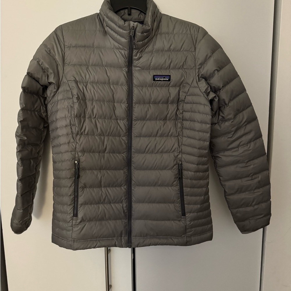 Patagonia Grey Puffer Jacket